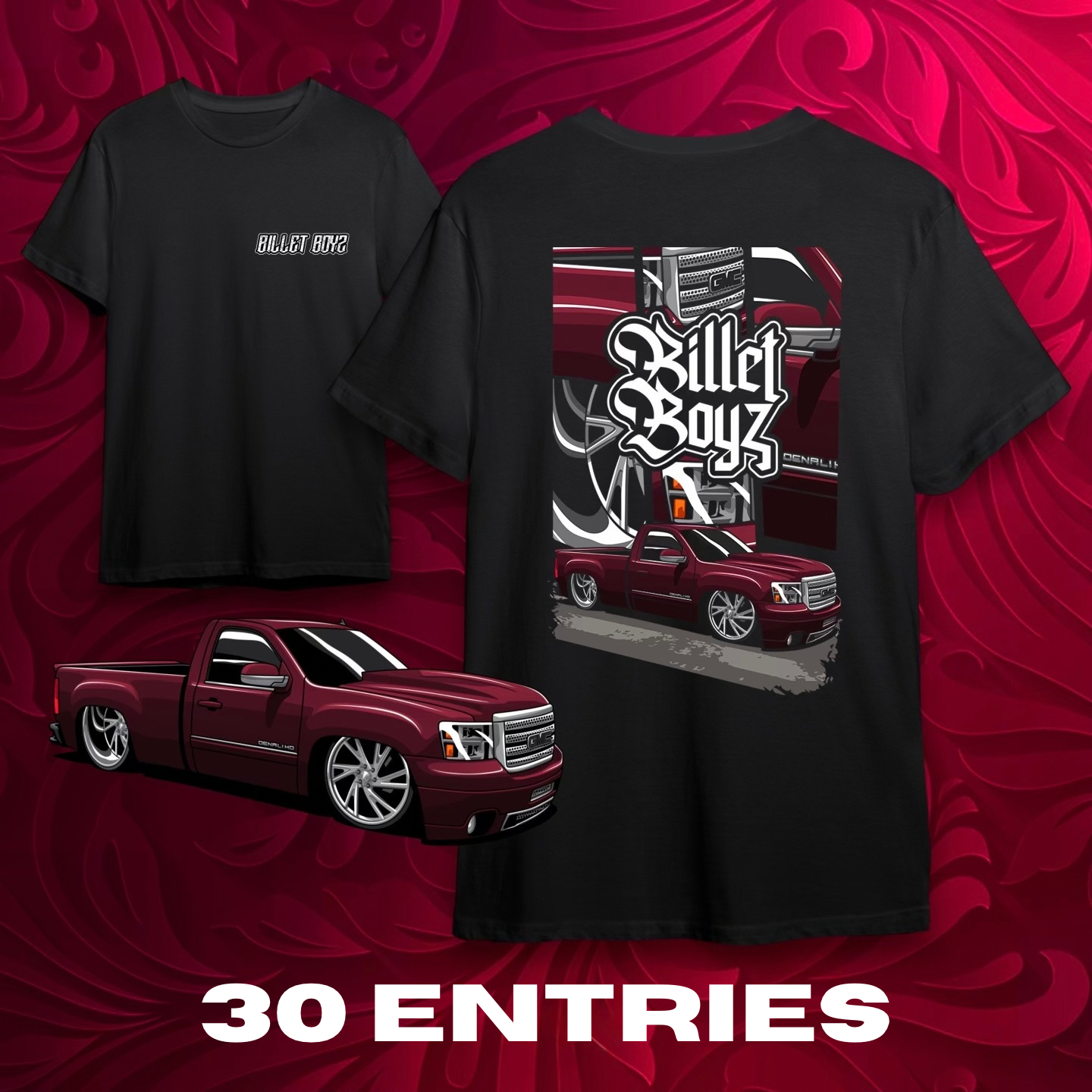 Red GMC Bundle (25 Entries)